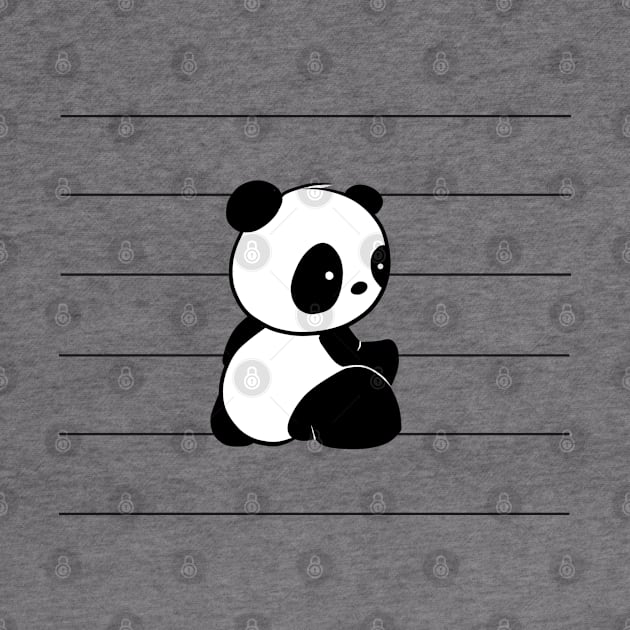 Panda-Bear Lovers Cute Kawaii Baby Panda by SkizzenMonster